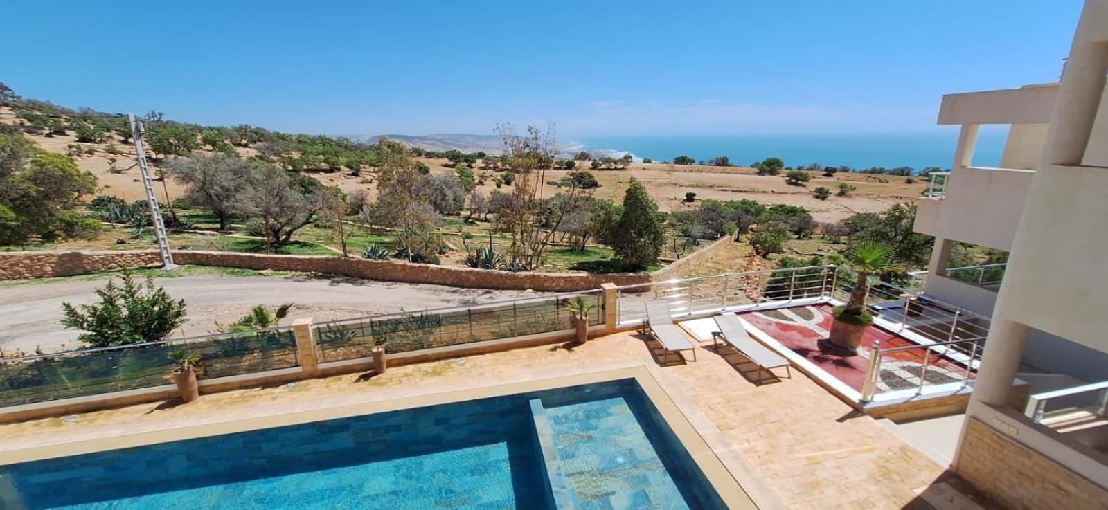 شقة Duplex Taghazout Ocean With Pool & Fitness المظهر الخارجي الصورة